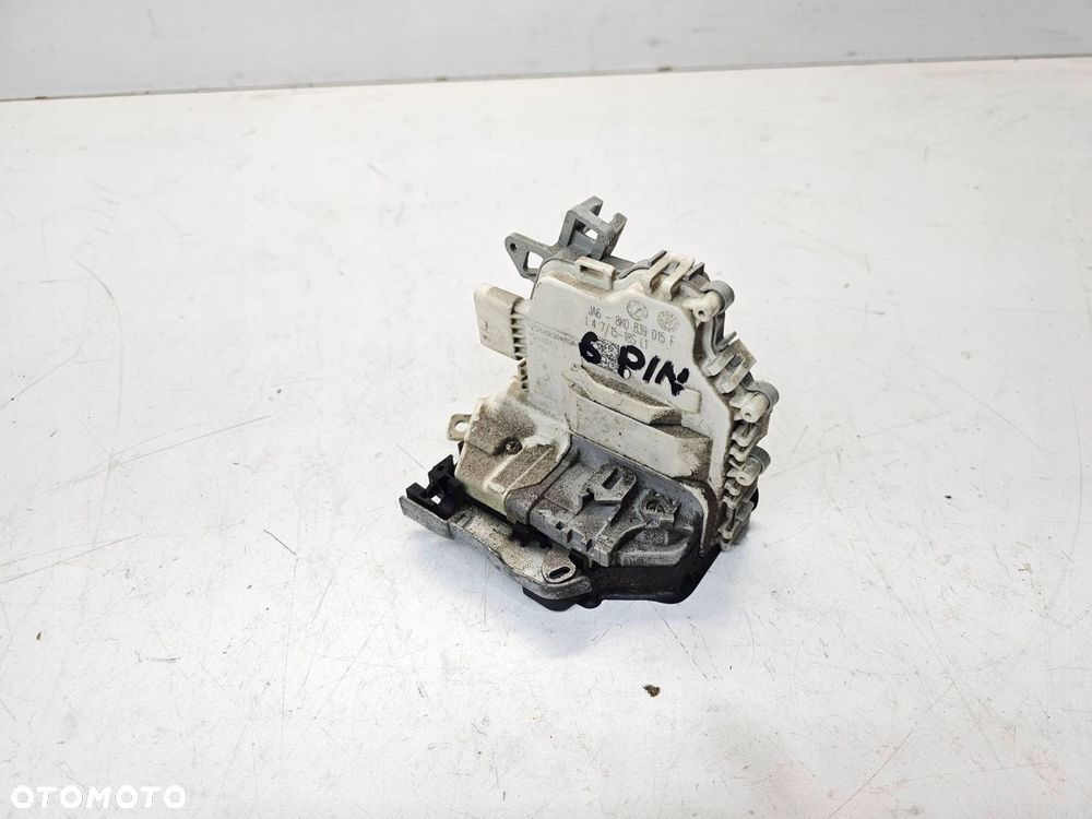 ZAMEK DRZWI LEWY TYŁ AUDI A4 B8 A5 Q5 8K0839015F 6 PIN - 5
