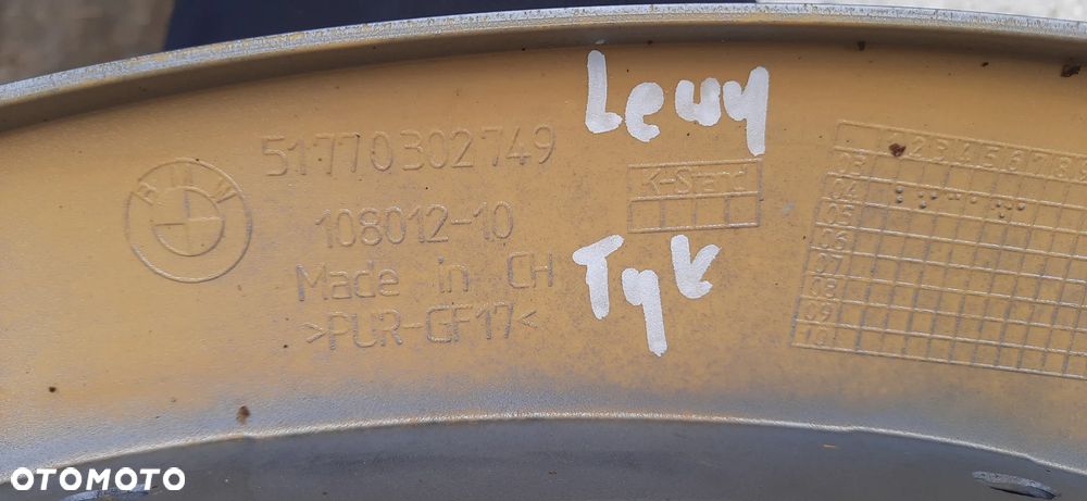 Bmw X3 E83 Listwy boczne AREO Progi , błotniki tył Błotniki przód  51770302752 51770302753 51770302746 51770302747 51770302748 51770302749 - 27
