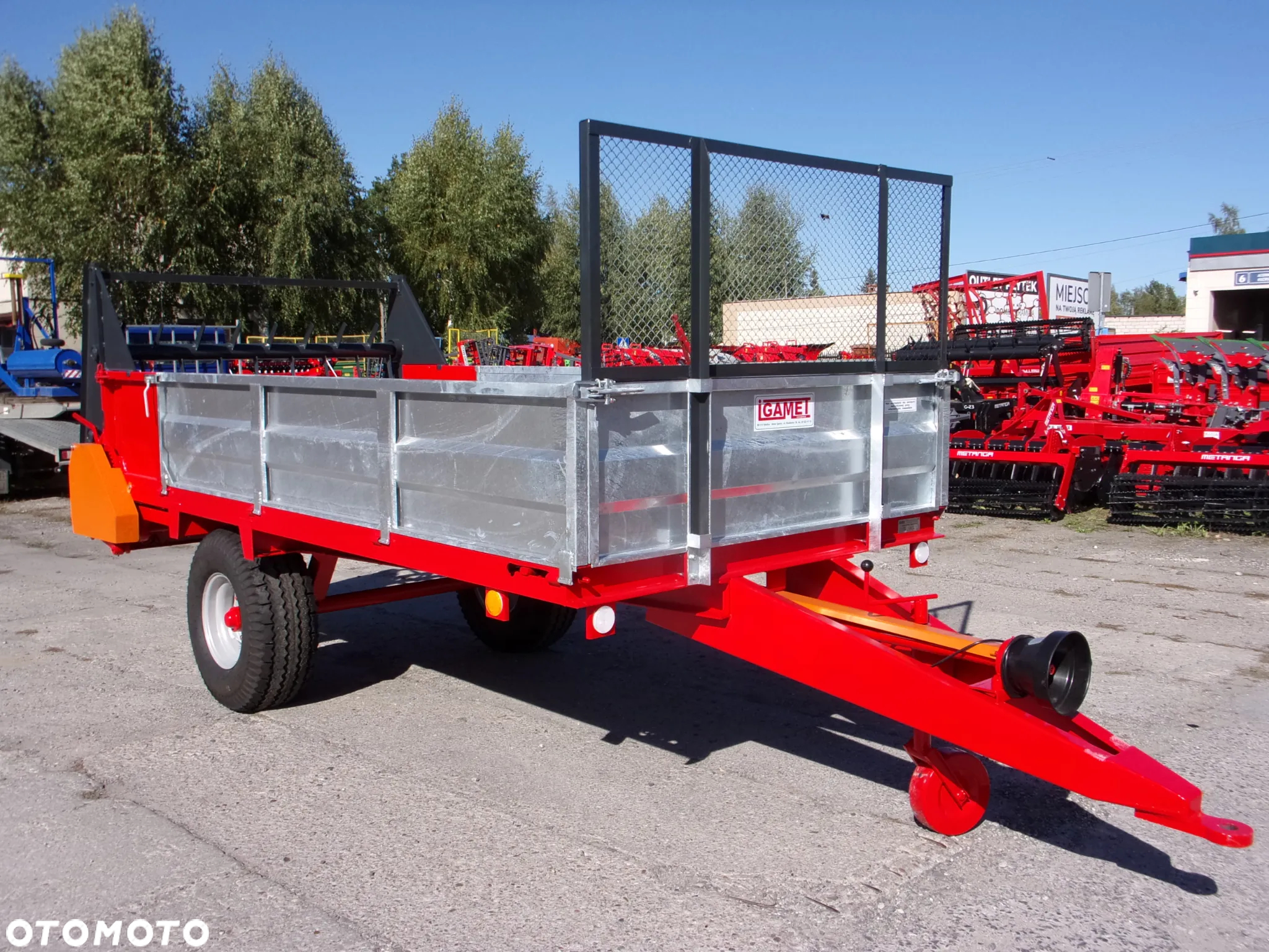 Inny Rozrzutnik obornika IGAMET N255 3,5 tony, Rostalski 4,0 tony, Jol-Met 4,5 tony, Metal-Fach 6 Ton, Carna Białostocka, Pronar, Roltrans - 2