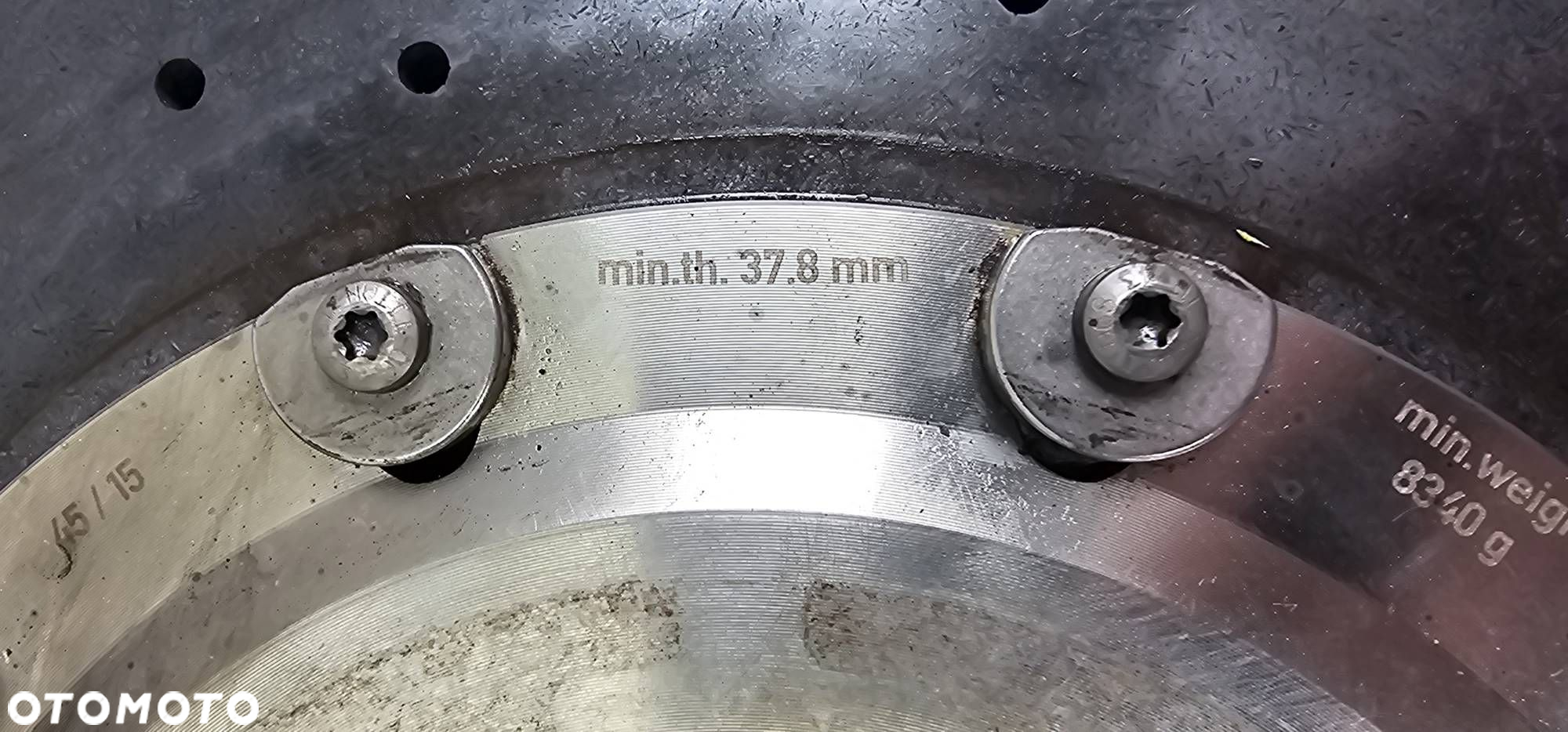 TARCZA HAMULCOWA PRZÓD AUDI S8 D4 PLUS 4H0615302G - 5