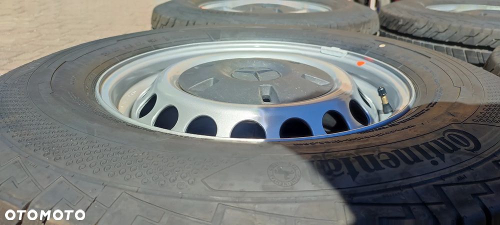 Koła Letnie Oryg. Mercedes Sprinter 907 910 6,5Jx16 Et54 Continental 225/75/16C 2024 rok 4x9,4mm Idealne !!! Demo Starogard Gdański - 9