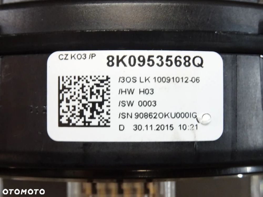 8K0953568Q  4G8953502AA manetki tasma zwijak Audi A5 A4 8K Sedan czesci - 4