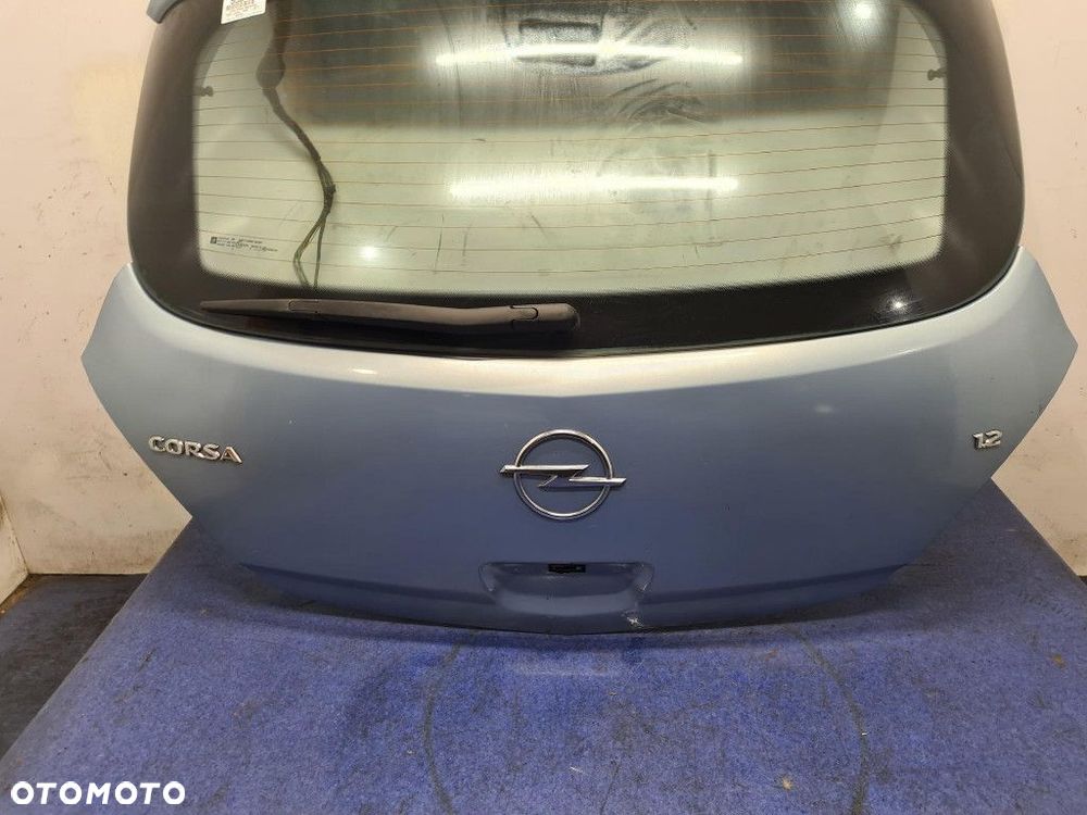 OPEL CORSA  D TYLNA KLAPA BAGAŻNIKA  3D - 3