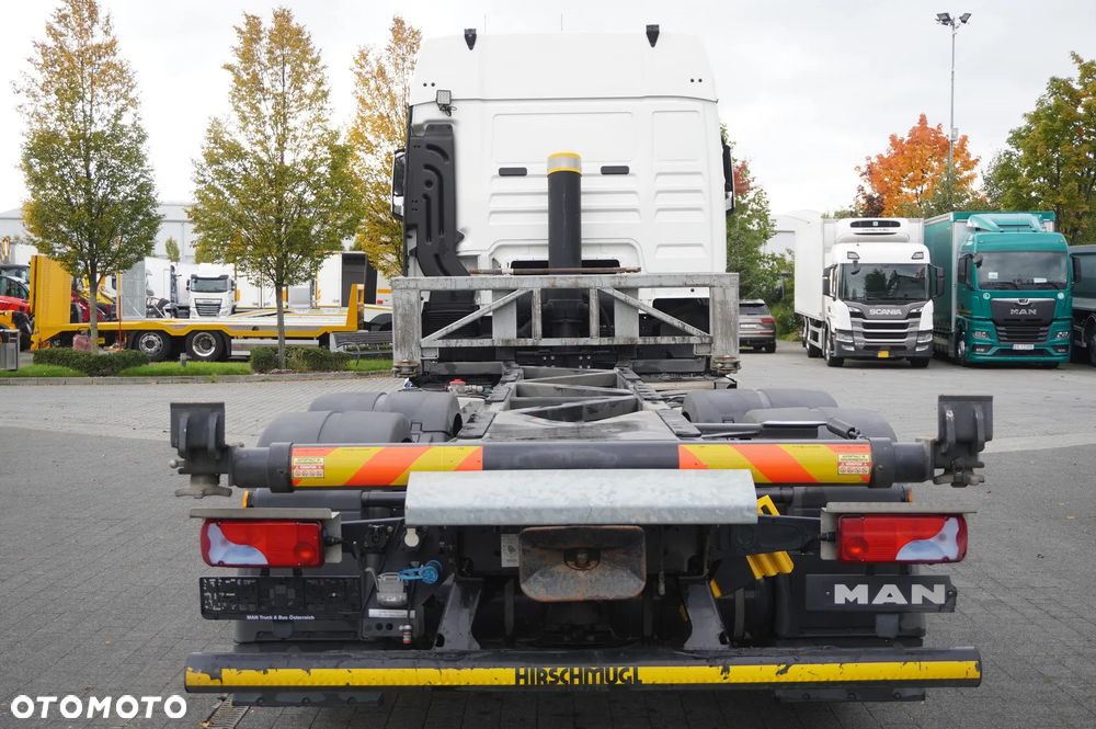 MAN TGX 26.470 6x2 COINTAINERKIPPER HYVA HIRMSCHLING / 200 tys. km! - 3