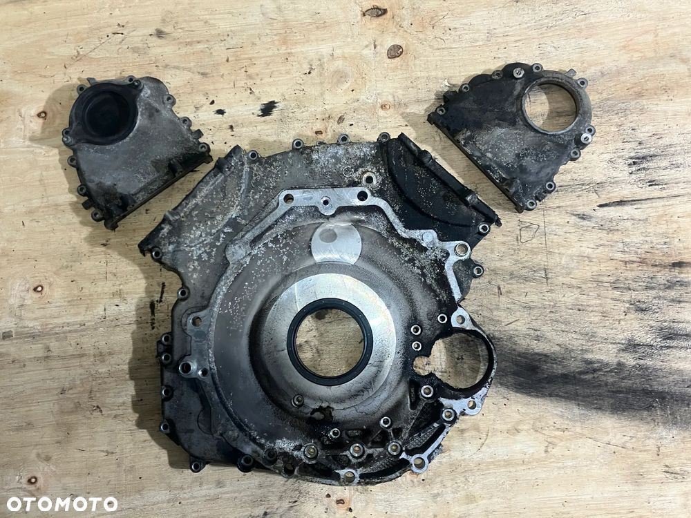 KOMPLETNY ROZRZĄD AUDI A6 C6 2.7TDI 3.0TDI Q7 TOUAREG NAPINACZ ŁAŃCUCH KÓŁKO POKRYWA ROZRZĄDU POKRYWY BPP 059109130D 059109129E 059103173M 059103153AG - 1