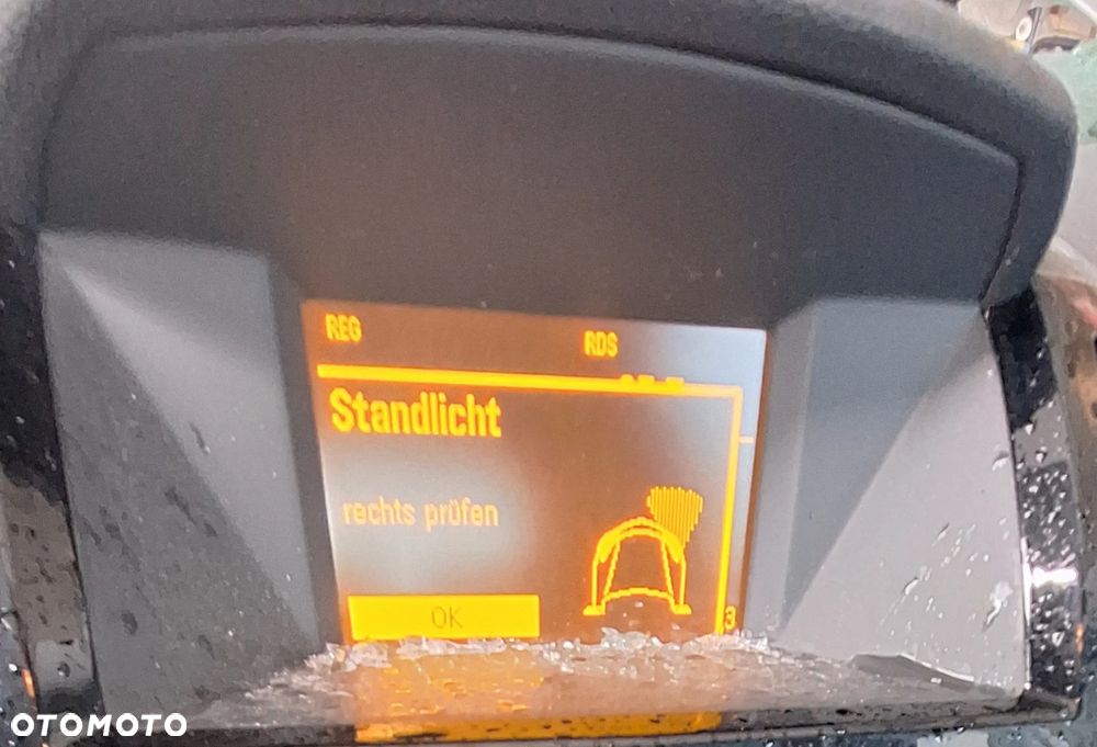 WYŚWIETLACZ 13275077 -OPEL ZAFIRA B LIFT / EUROPA - 1