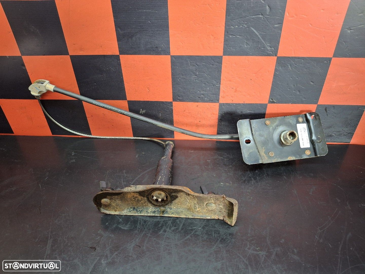 Suporte Pneu Suplente Ford Transit Caixa (Fa_ _) - 2