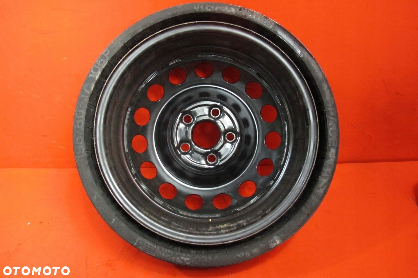 VW TOUAREG 7LA KOŁO DOJAZDOWE 17 6.5J ET40 5x120 195/80-17 7L6601027B - 10