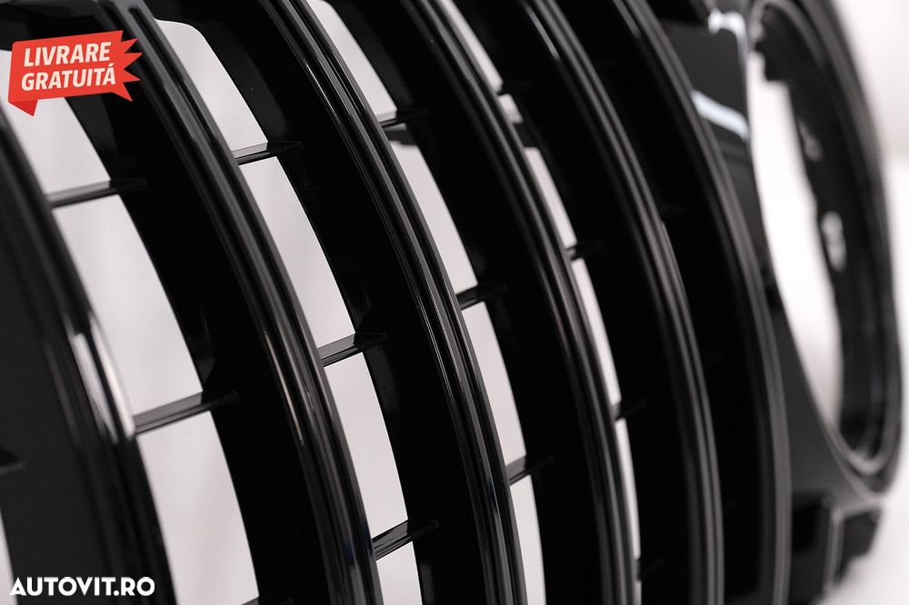 Grila Centrala Mercedes GLS X166 Facelift (2016-2018) GTR Design Black- livrare gratuita - 8