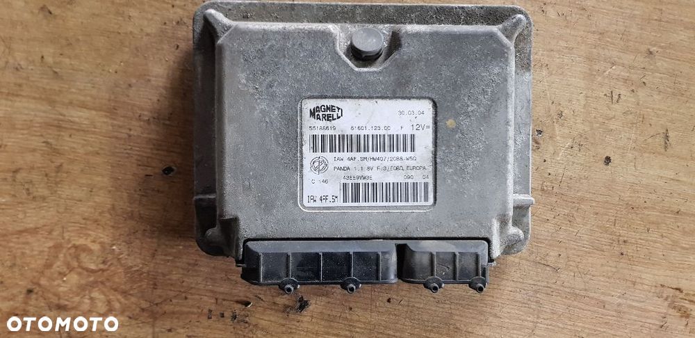 FIAT PANDA II 1.1 STEROWNIK SILNIKA 55188619 IAW4AF.SM - 1