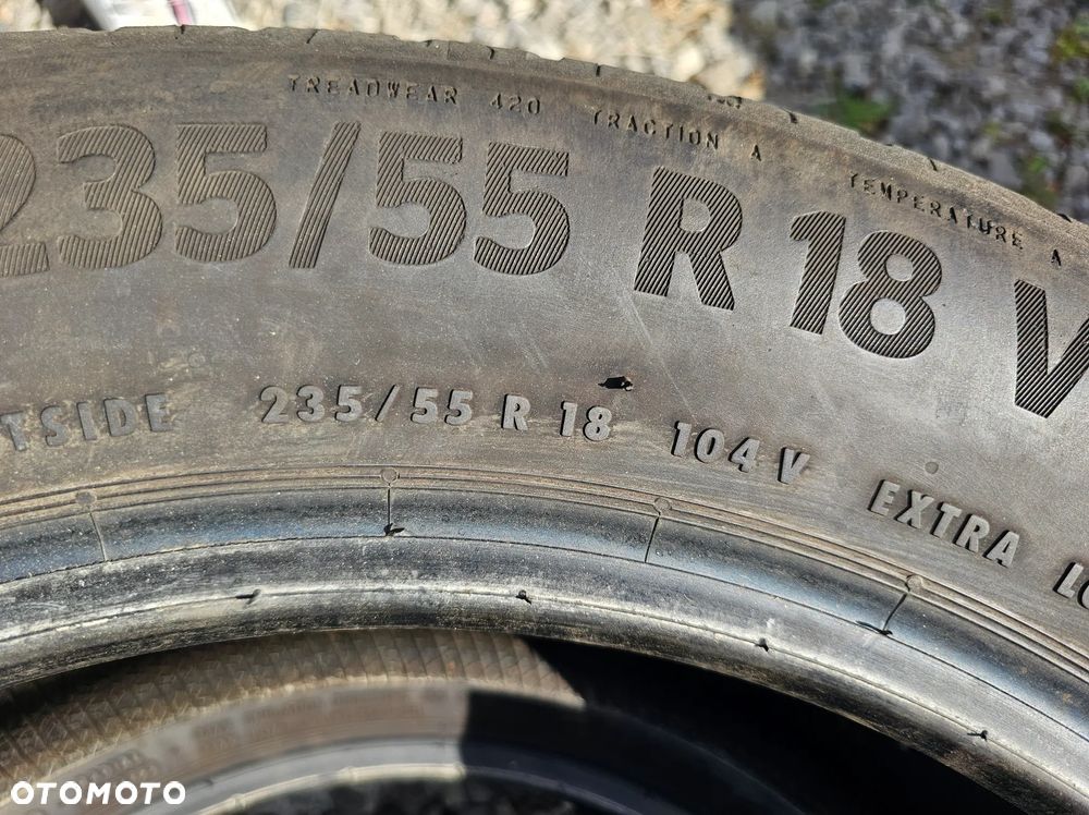 Opony letnie CONTINENTAL 235/55R18 104V ECOCONTACT 6 (2szt.) (2x4,0) (DOT: 2x4421) L1001 - 4