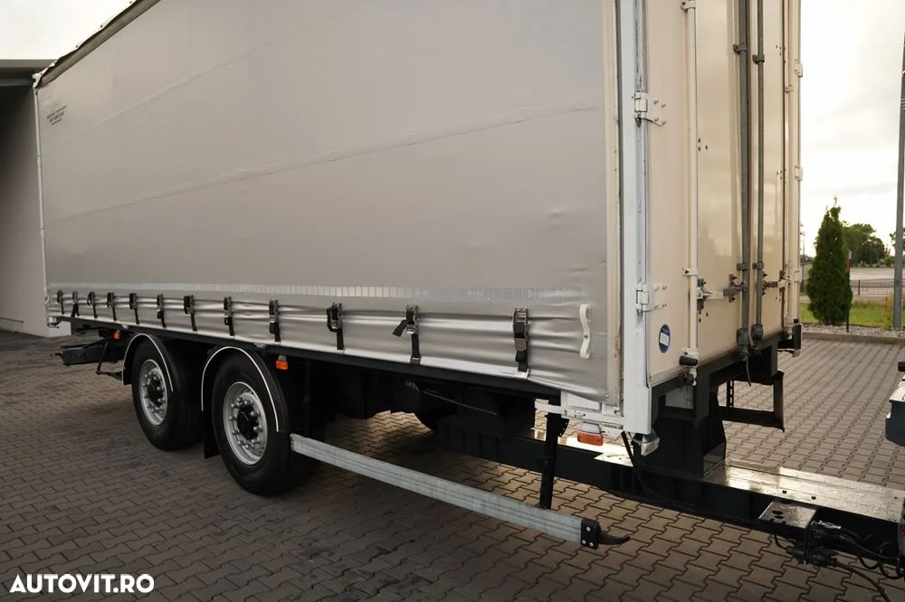 Mercedes-Benz ACTROS 2551 / TANDEM COMBINAT 120 M3 / TRAVERSĂ / RIDICATIVĂ / PUNTE RIDICATIVĂ / PODEA REZISTENTĂ - 16