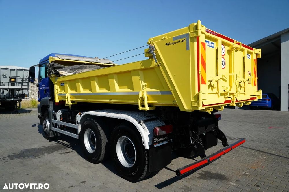 MAN TGS 26.400 / 6x4 / BASCULATOR / HYDRODOLT / HYDRODOLT / NAVI / IMPORTAT - 16