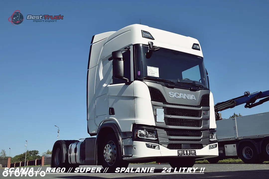 Scania 460R / SUPER /  LED LAMPY / KLIMA POSTOJOWA  /  RAMA STANDARD - 6