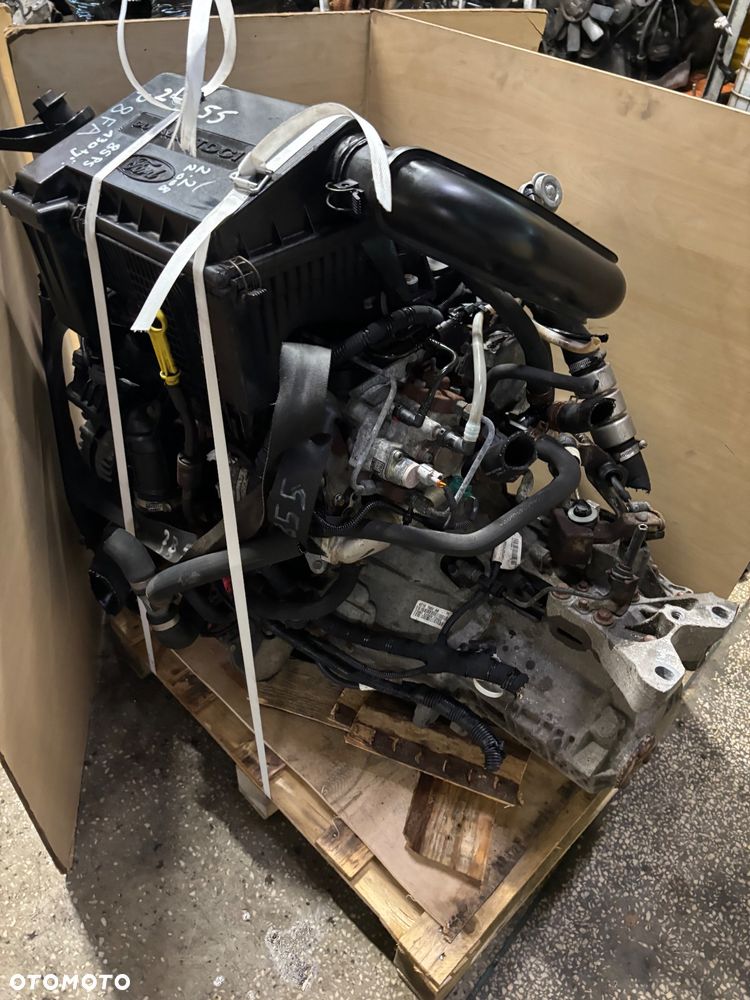 FORD TRANSIT SILNIK MOTOR 2.2 TDCI 2008 P8FA CAŁKOWICIE KOMPLETNY film video - 10