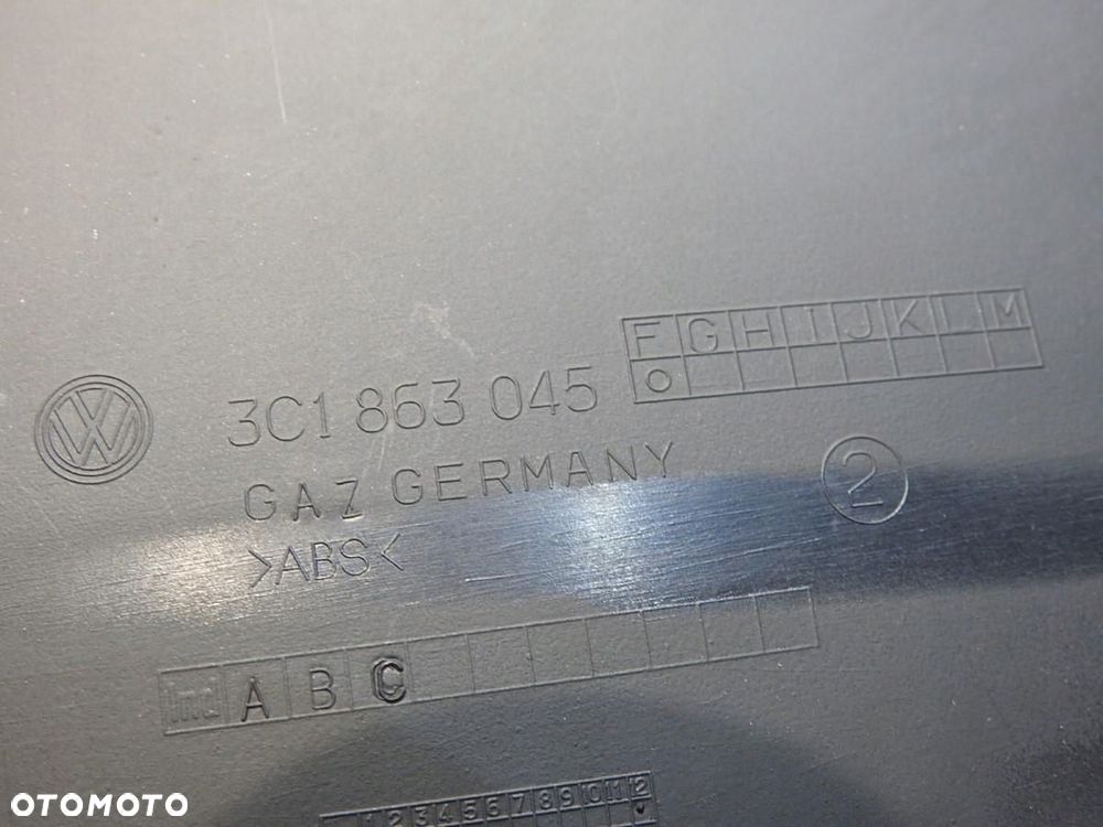 OSŁONA TUNELU LEWA VW PASSAT B6 LIFT 3C1863045 - 5