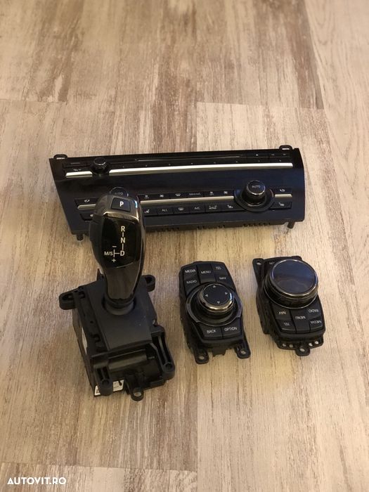 Vand set comenzi clima joystick idrive panou ceramic bmw F01 F10 F02 - 7