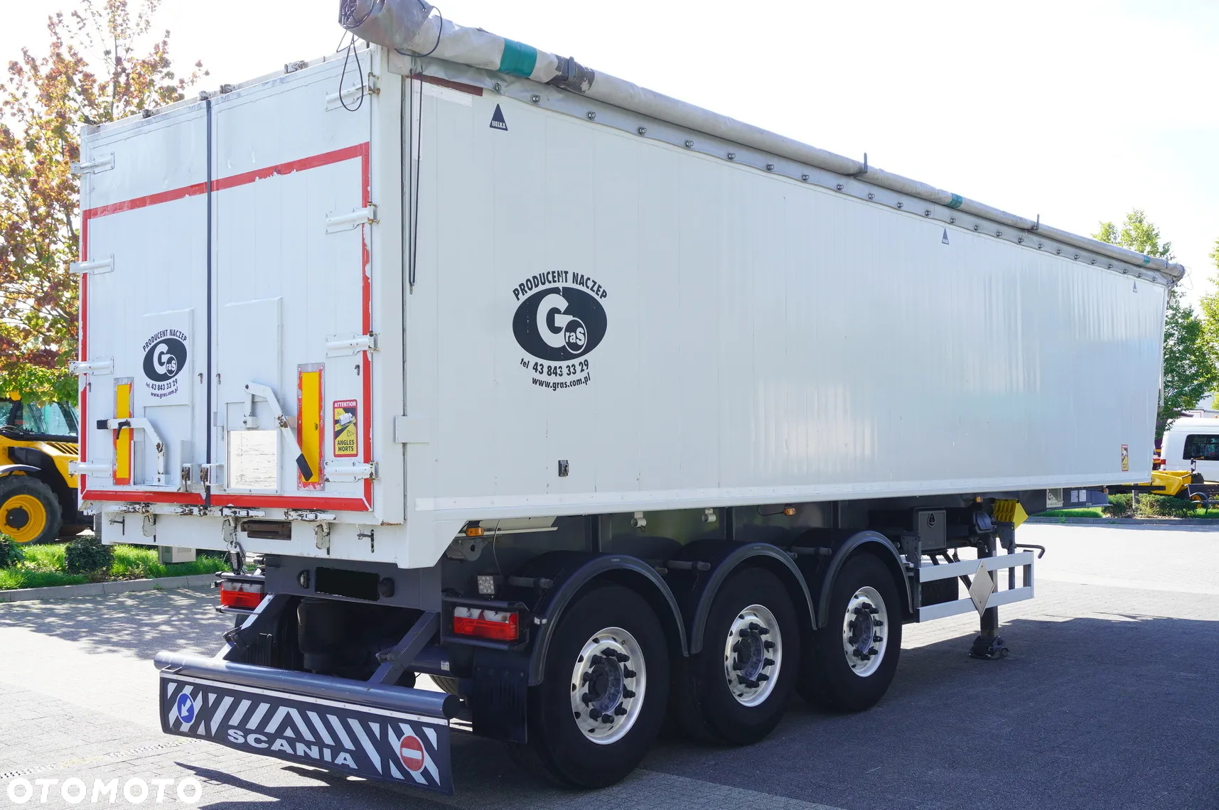 Gras naczepa wywrotka aluminiowa 48 m3 - 5