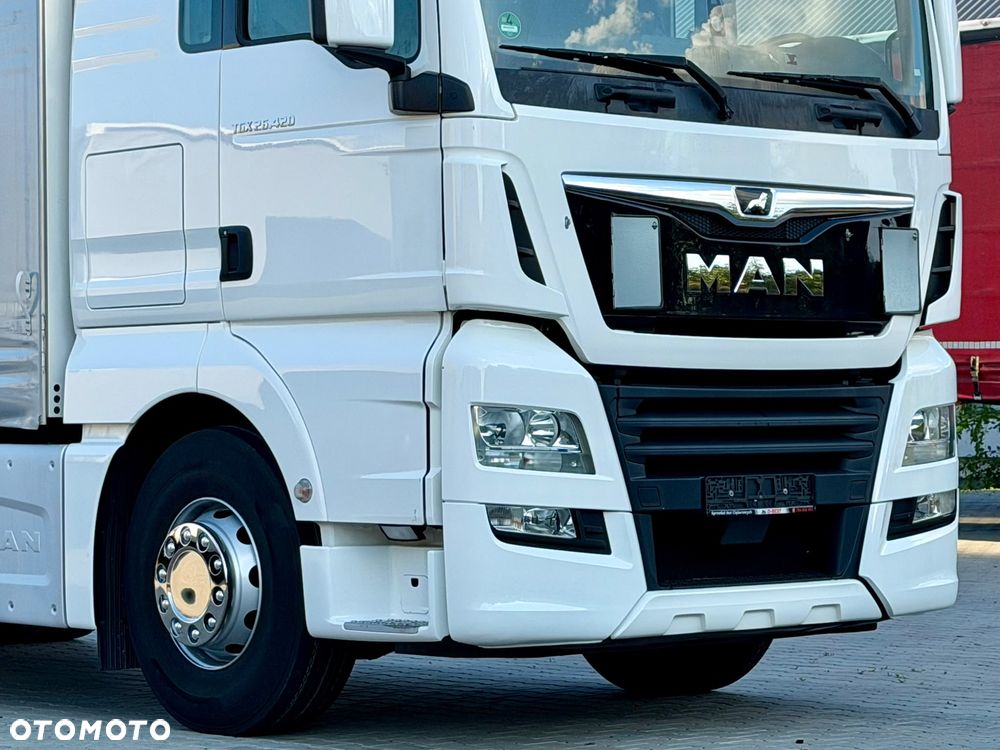 MAN TGX 26.420 / FIRANKA / WINDA / 18 EUROPALET / 410 TYŚ KM / 6x2 / OŚ SKRĘTNA / OŚ PODNOSZONA / 2019 ROK / AUTOMAT - 10