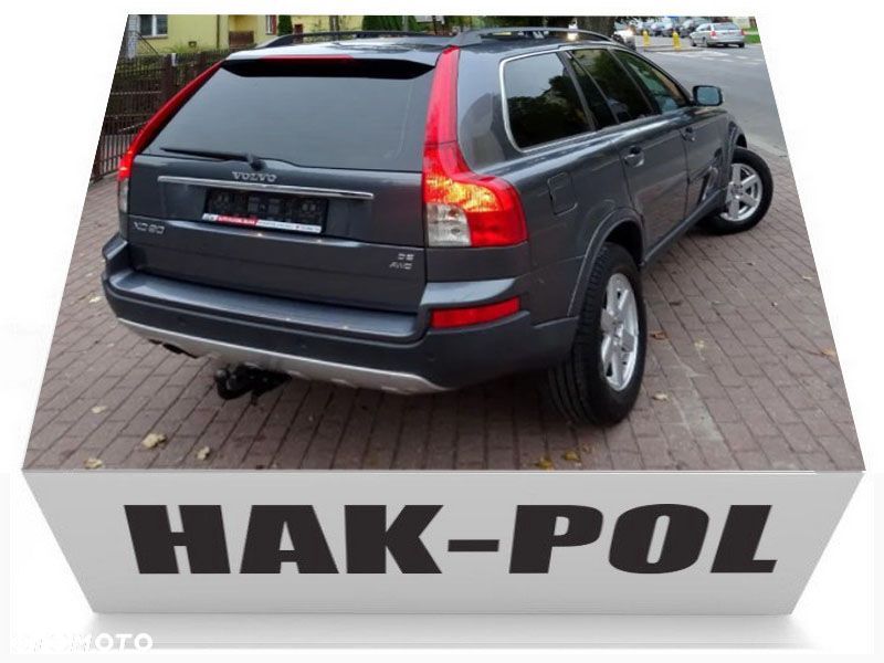 DO SAMOCHODU VOLVO XC90 2003-15 HAK HOLOWNICZY +MODUŁ + CZUJNIKI + WIĄZKA + GNIAZDO 13/7P - 13