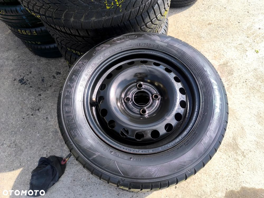 4x100 Felgi Stalowe Stal 14 Koła letnie lato VW UP! UP LUPO POLO CADDY SEAT AROSA IBIZA MII INCA SKODA CITIGO Legnica ALU-RAD 165/70 5,5mm - 3