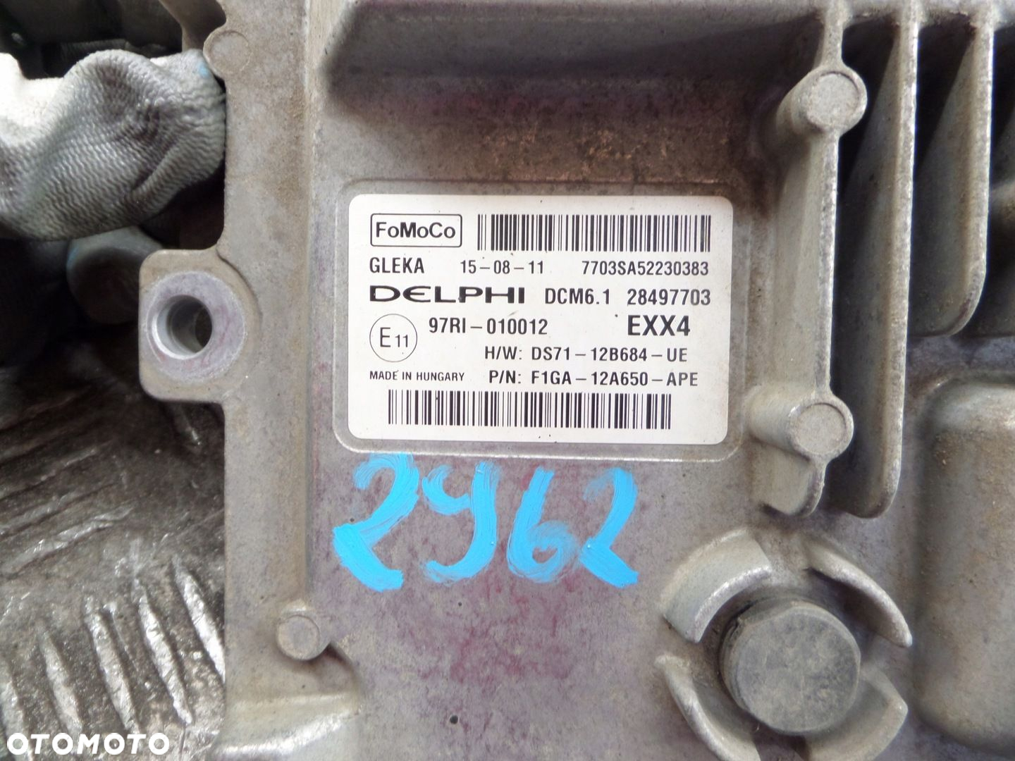 KOMPUTER FORD S-MAX II MK2 2.0 TDCI DS71-12B684-UE - 3