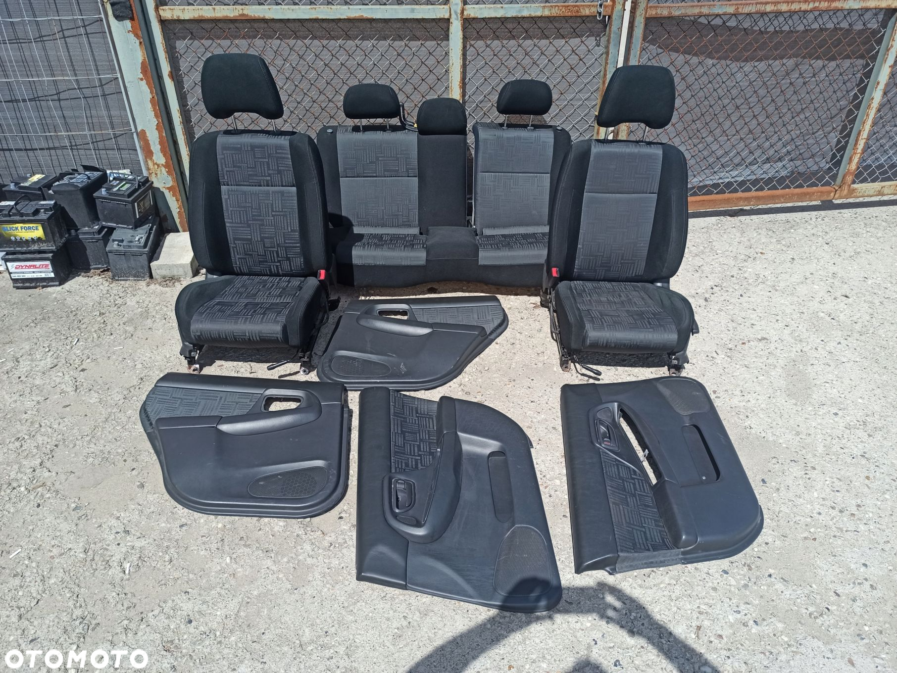 Fotele boczki wnętrze siedzenia SUBARU IMPREZA II GD KOMBI LIFT 03-06 - 2
