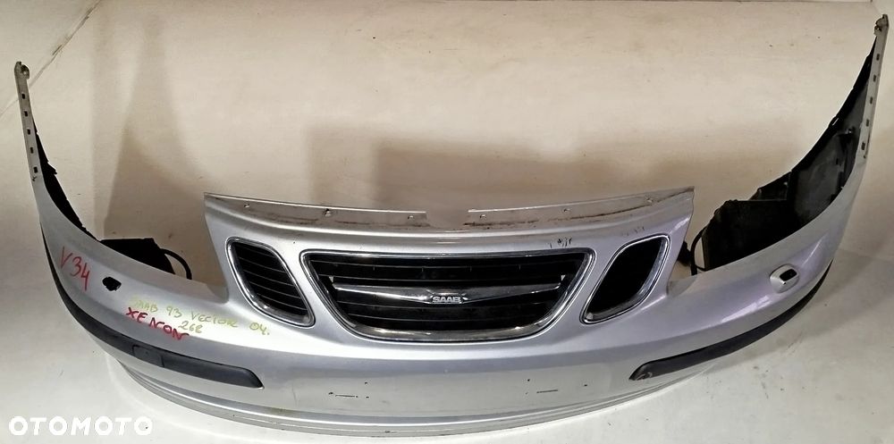 zderzak przedni przód grill SAAB II 93 9-3 02-10 SPRYSKI 268 - 4