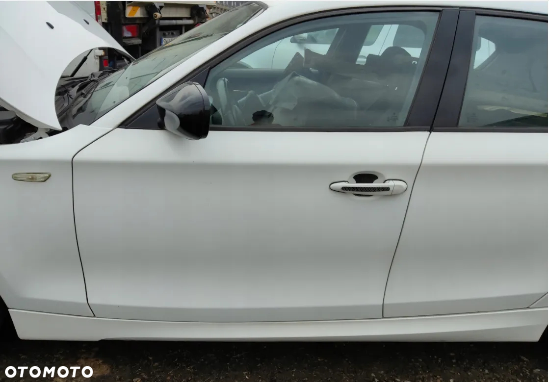 BMW 1 e87 DRZWI PRAWE LEWE PRZÓD PRZEDNIE ALPINWEISS III 300 - 3