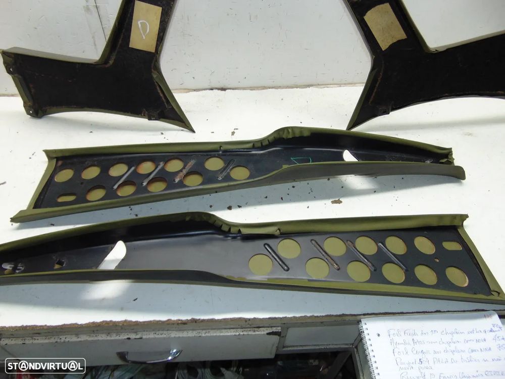 Mercedes W123 touring guarnições pilares - 8