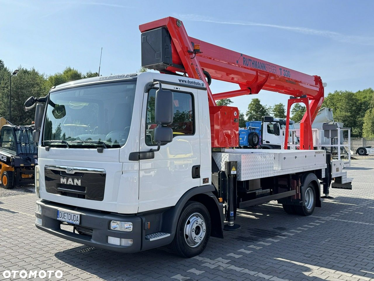 MAN TGL 7.150 Zwyżka Ruthmann T330 33-Metry DMC 7500KG 21m w Bok - 17