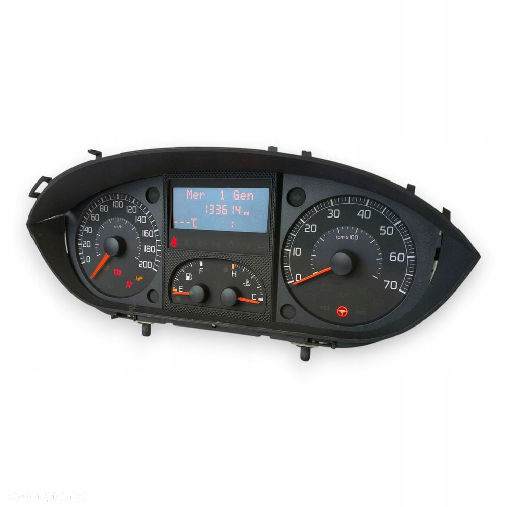 LICZNIK ZEGARY 735364160 Fiat Idea 1.2 1.4 16V 1.3 1.9 M-JET 133 614km eu - 6