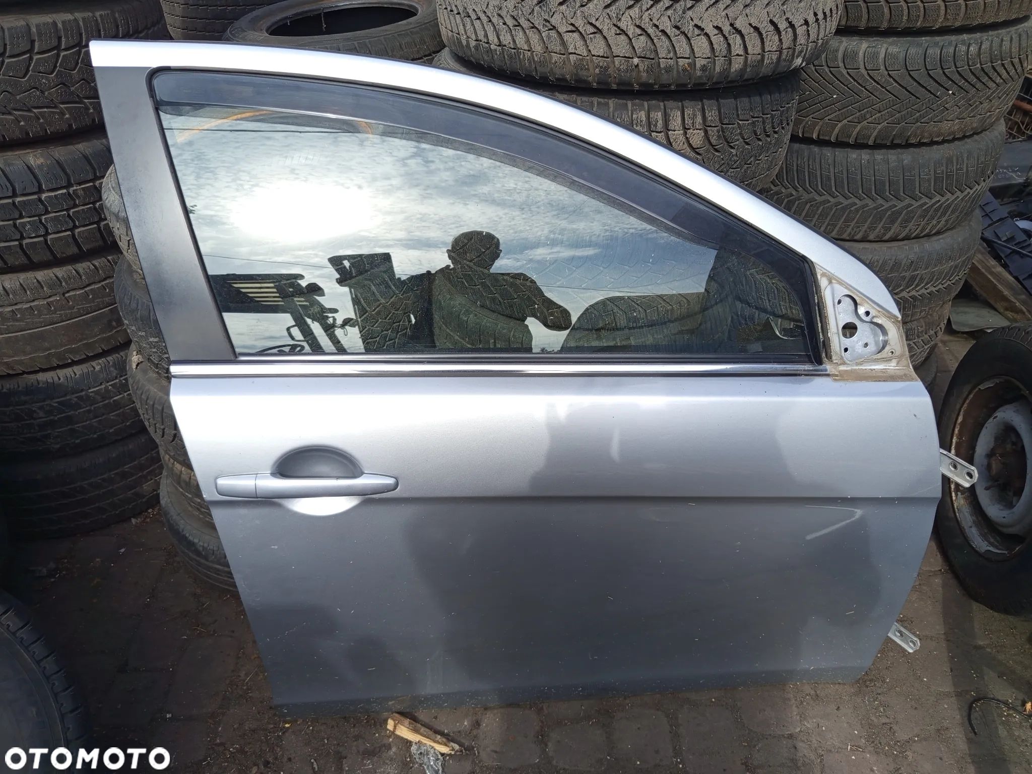 MITSUBISHI LANCER X 42X 07-16 DRZWI PRAWE PRZEDNIE SZYBA ZAMEK PODNOSNIK - 1