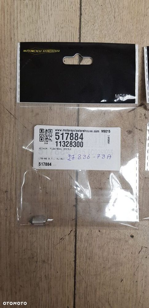 Zawór iglicowy gaźników Keihin Butterfly CV Harley Davidson 27886-78A - 2