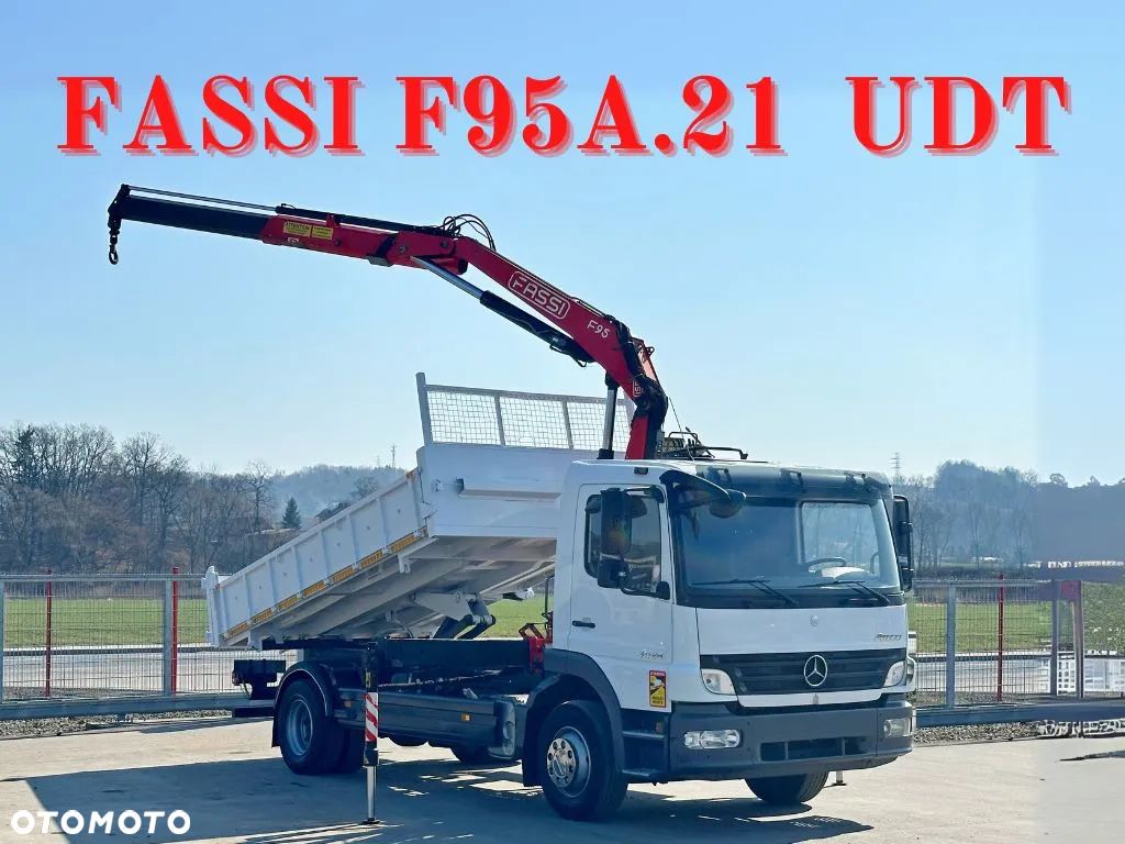 Mercedes-Benz Atego 1524 * FASSI F95A.21 * STAN BDB - 1