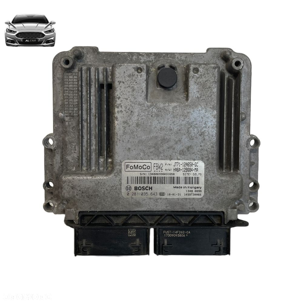STEROWNIK SILNIKA 1.5 DCI EURO 6 FORD TRANSIT COURIER JT71-12A650-GC - 1