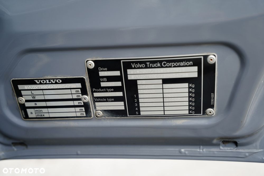 Volvo FMX 430 / SKRZYNIOWY- 7,15 M / HDS HYVA HC-183 / ROTATOR / WIDŁY DO PALET / PILOT - 38