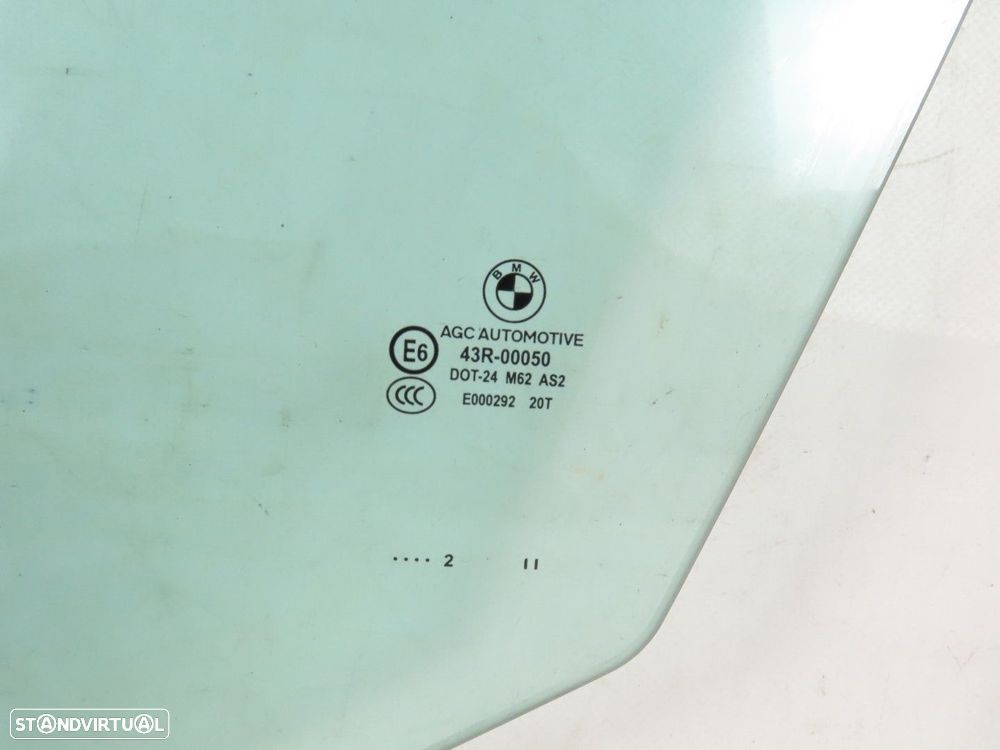 Vidro da porta Esquerdo/Frente Seminovo/ Original BMW 5 (F10)/BMW 5 Touring (F11... - 2