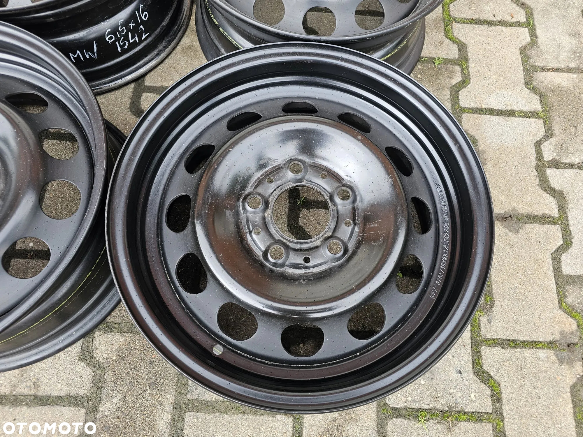 (S16) Felgi Stalowe 16'' BMW OE 1 E81 E82 E87 3 E36 E46 / 6,5Jx16 IS42 5x120 - 4