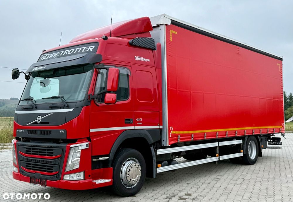 Volvo FM 410 / FIRANKA / 18 EUROPALET / AUTOMAT / SYPIALKA / SPROWADZONE / 2017 ROK - 2