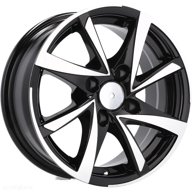 4x Felgi m.in. do CHEVROLET Aveo CITROEN C1 RENAULT Clio DACIA Doker - BK575 - 3