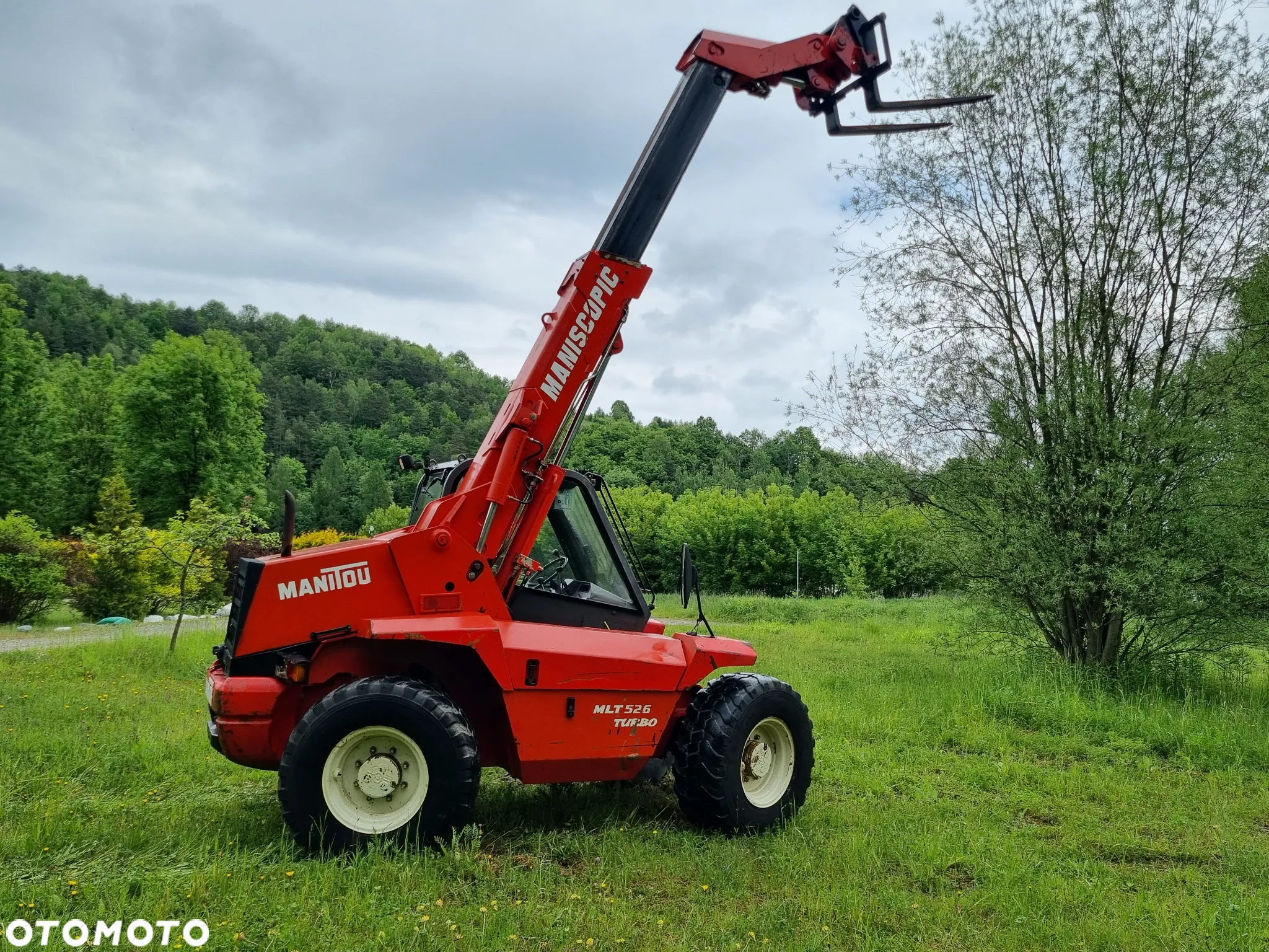 Manitou Ładowarka Teleskopowa MLT 526.Turbo Idealny stan z Norwegii z komunalki 2,5tony Perkins 4 cyl - 5