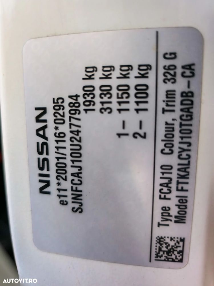 Nissan Qashqai 1.5 DCI tekna - 21