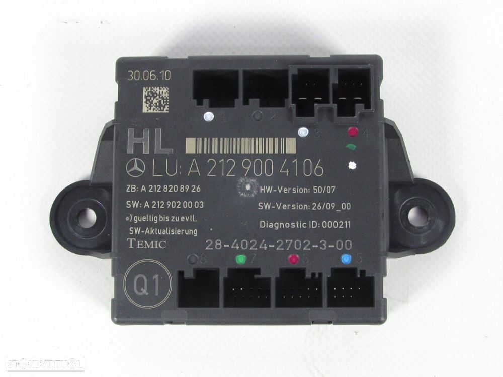 Módulo Porta Esquerdo/Trás Seminovo/ Original MERCEDES-BENZ C-CLASS (W204)/MERCE... - 1