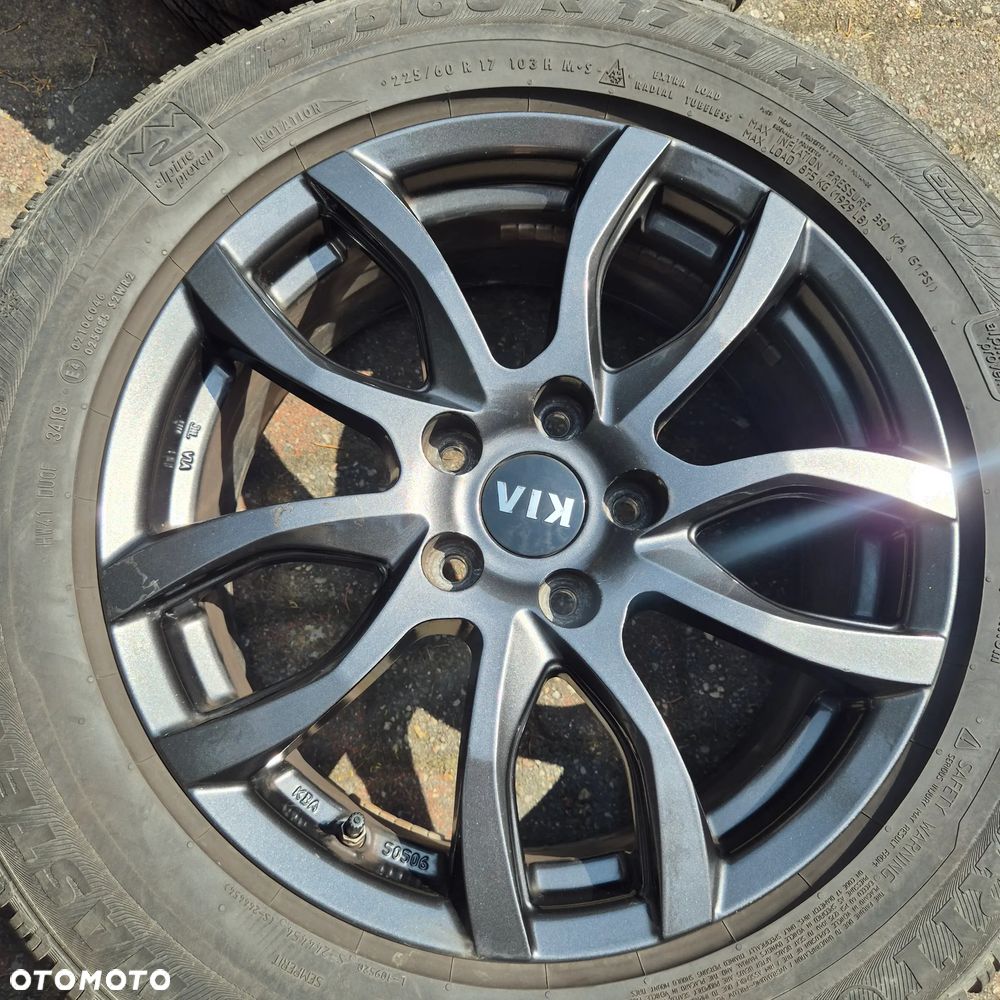 ZIMA KOŁA 225/60 R17 KIA SPORTAGE HYUNDAI TUCSON IX35 OUTLANDER COMPASS - 5