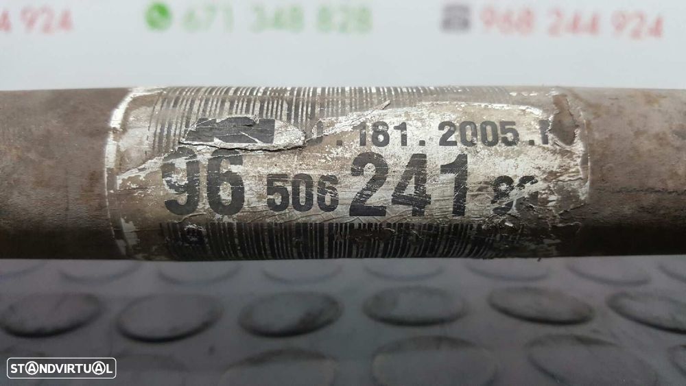 TRANSMISSÃO FRENTE DIREITA CITROEN C2 SX - 6