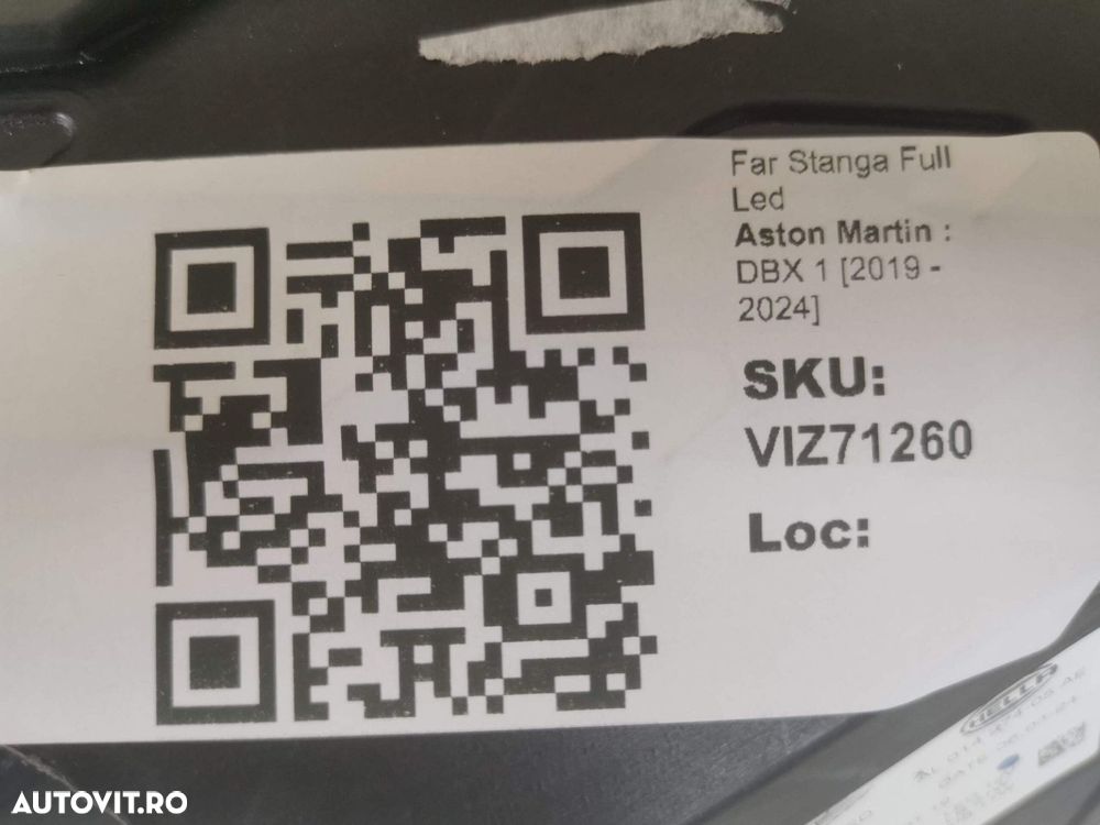 Far Stanga Full Led Aston Martin  DBX 1 2019 2020 2021 2022 2023 2024 - 8