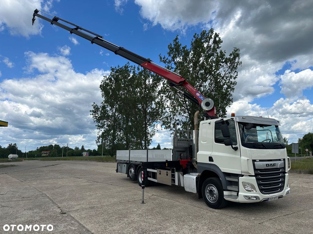 DAF CF 430  6X2 org,173 tys.km. HDS HMF 2620K5 - 12