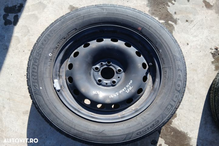 Janta tabla cu anvelopa 15 195/65 R15 ET38 6JX15H2 195/65 R15 ET38 6J - 5