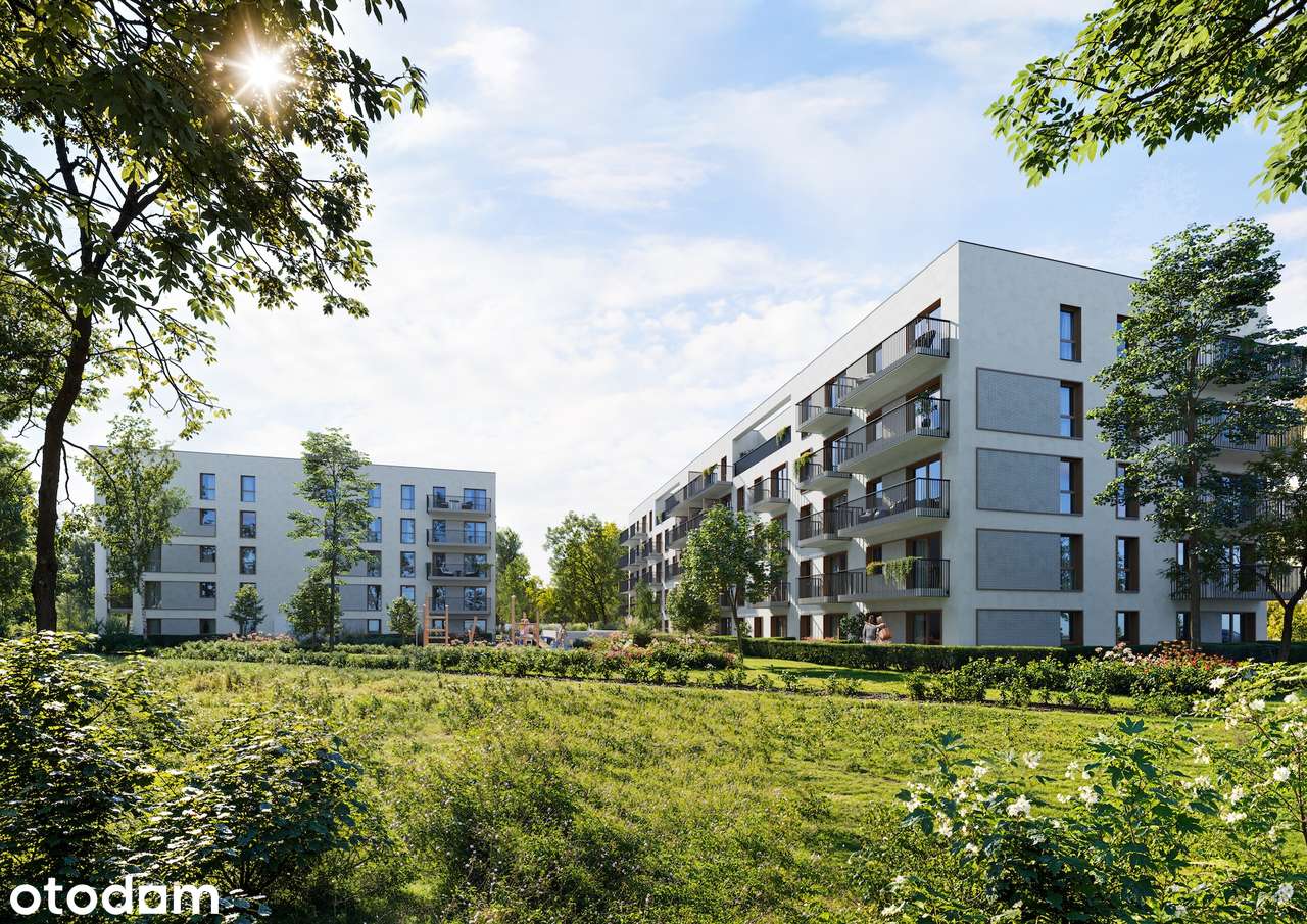2-pokojowe mieszkanie 44m2 + balkon